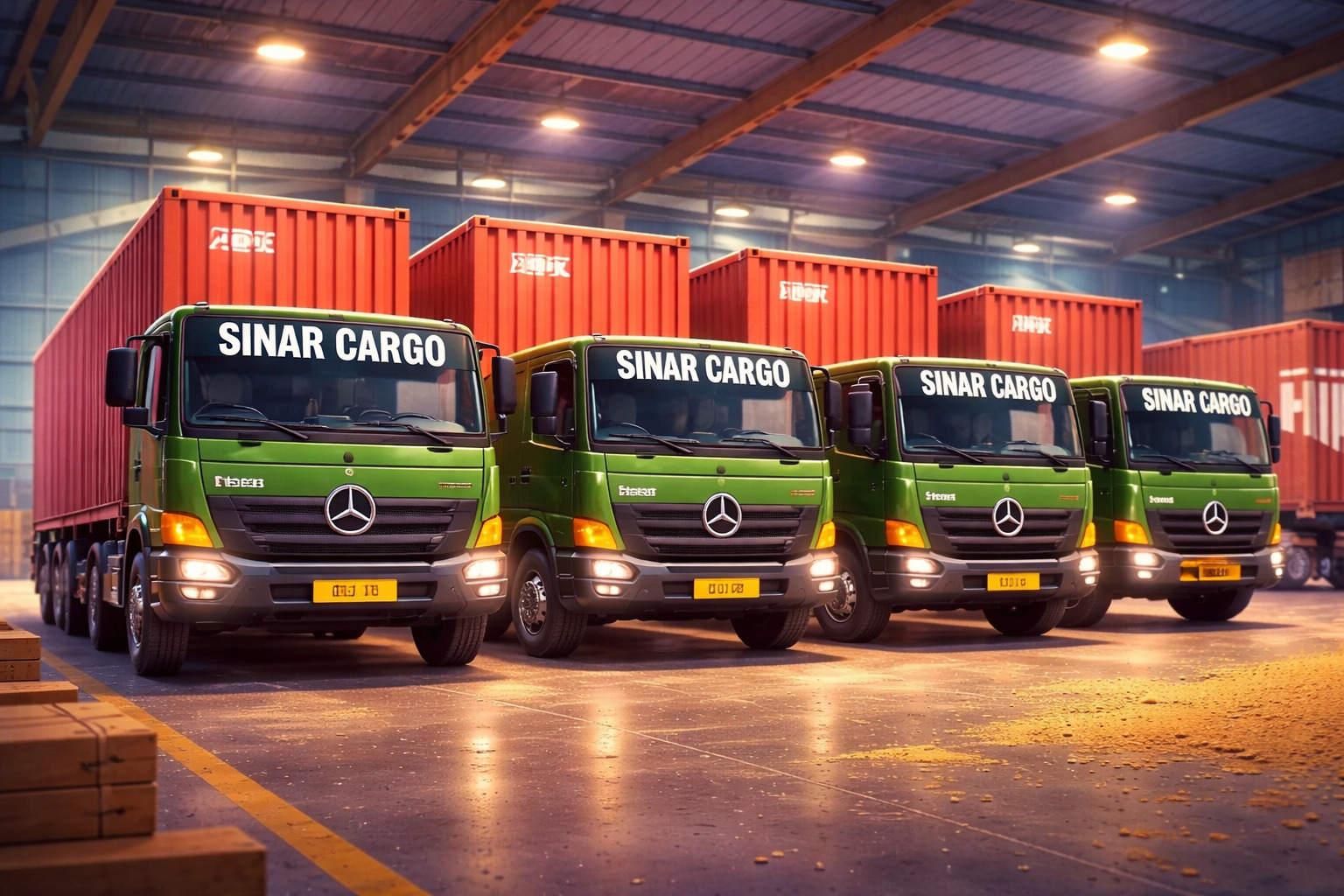 Sinar Cargo Trucking Container